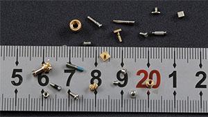 Copper Custom Miniature Fasteners